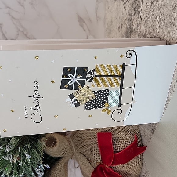 Merry Christmas sled greeting cards - Picture 2 of 9